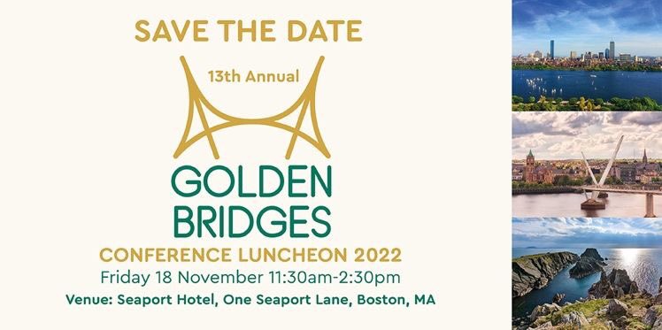 SeanPMoynihan's tweet photo. A big Boston welcome to the #Derry #Donegal delegation traveling from Northwest Ireland for the 14th Annual #Goldenbridges conference this Friday @seaportboston Join us https://t.co/DsysqwZgAC 
@dcsdcouncil @donegalcouncil @UdarasnaG @Irishaporg @newbelfast @MartinaCurtin https://t.co/hB5mUW3Dql