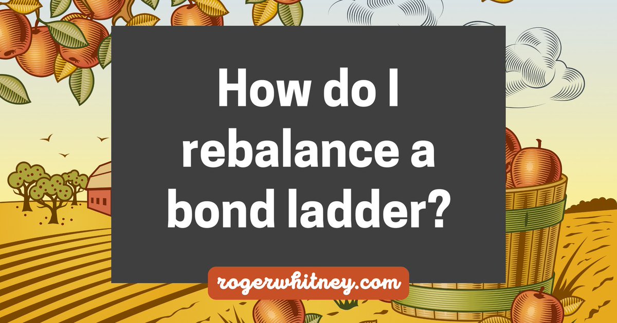 RunnymedeCap's tweet photo. The Retirement Answer Man #461 | How to Rebalance a Bond Ladder https://t.co/hJh3sf6kgH | @Roger_whitney #Rebalancing #BondLadder #RetirementPlanning #Investment #FinancialPlanning #TheRetirementAnswerMan https://t.co/K3gQGe8Gja
