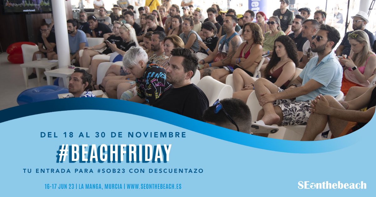 seonthebeach's tweet photo. 🏝💢¿Preparad@s para el #BEACHFriday ?
💥📌 Del 18 al 30 de noviembre ¡¡100 entradas para #SOB23 con descuentazo‼️😎🤙🏽
➡️ https://t.co/01YjnnJZOJ⠀⠀⠀⠀⠀⠀⠀⠀⠀
¿Te lo vas a perder? 🤗 https://t.co/oROP7BCzn5