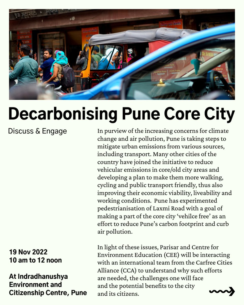 parisarpune's tweet photo. Join us if this interests you!!
#decarbonisation #corecity
@PMCPune @FollowSPTM @sanskritimenon @PKarve_Samuchit @pournima28 @CitizensPune @ravisinha_india https://t.co/7HarPECVg7