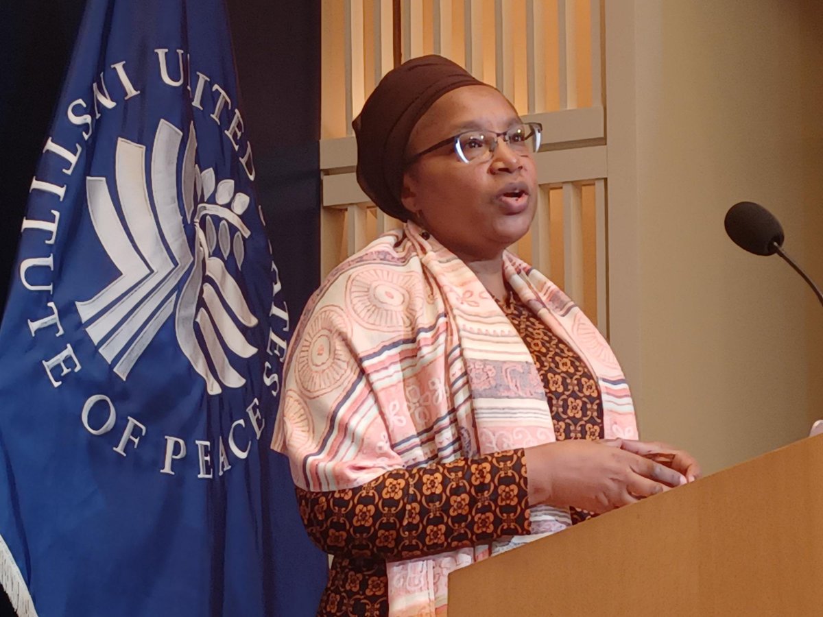 UN Genocide Prevention (@unosapg) on Twitter photo "Every failed SDG is a trigger for atrocity", warns USG <a href="/WairimuANderitu/">Alice Wairimu Nderitu</a> at #USIPAtrocityPrevention "Every failed SDG is a trigger for atrocity", warns USG <a href="/WairimuANderitu/">Alice Wairimu Nderitu</a> at #USIPAtrocityPrevention