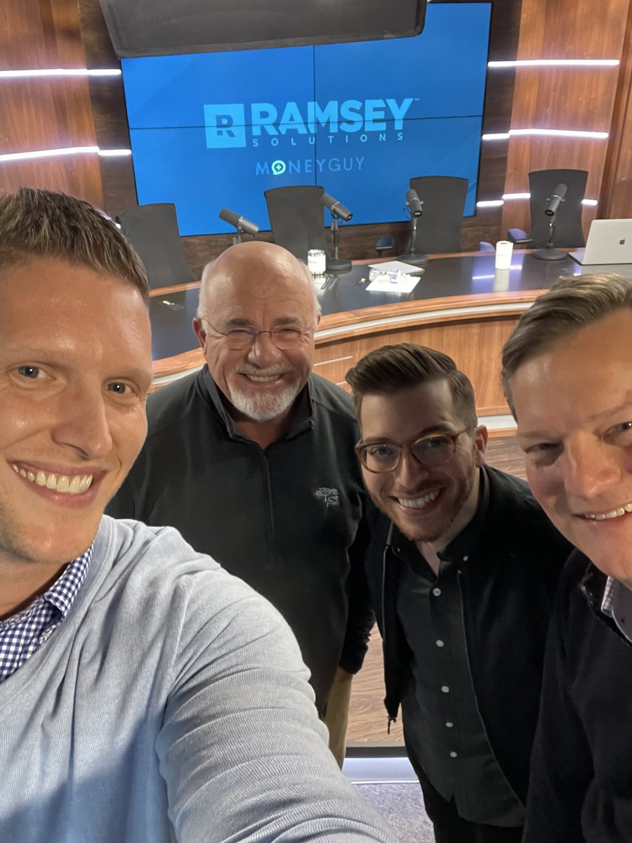 moneyguyshow's tweet photo. We are SO excited to have @DaveRamsey and @GeorgeKamel join us for a very special episode of The Money Guy Show! 

You do not want to miss this episode! It premieres this Friday at 8am CT. https://t.co/MQRmPRcjD5