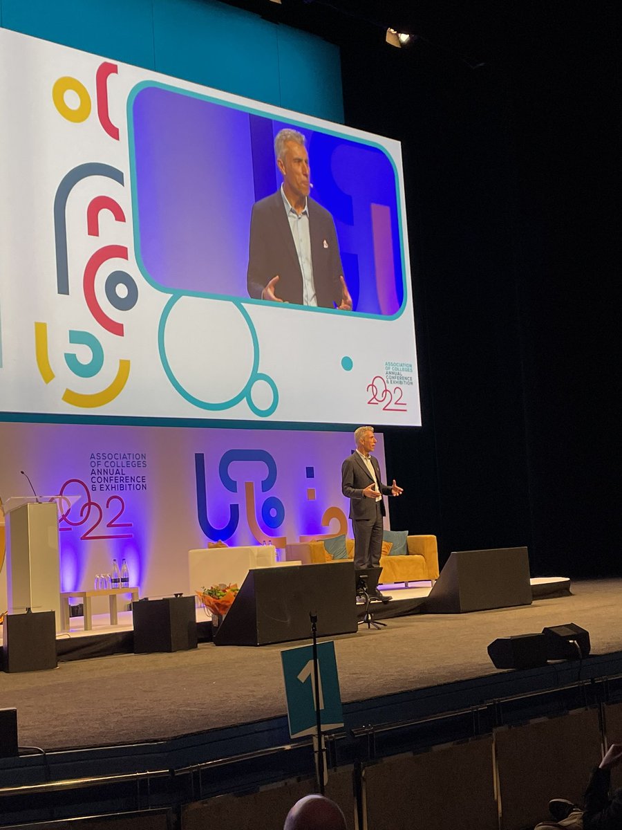 Dr Shaid Mahmood MBE (@_shaidmahmood) on Twitter photo Great end to a great #AoCConf2022 with closing remarks from <a href="/AoCDavidH/">David Hughes CBE</a> reflecting on hope for the future, fighting clever, looking out for each other and those around us, and continuing to celebrate our successes as a sector. Great end to a great #AoCConf2022 with closing remarks from <a href="/AoCDavidH/">David Hughes CBE</a> reflecting on hope for the future, fighting clever, looking out for each other and those around us, and continuing to celebrate our successes as a sector.