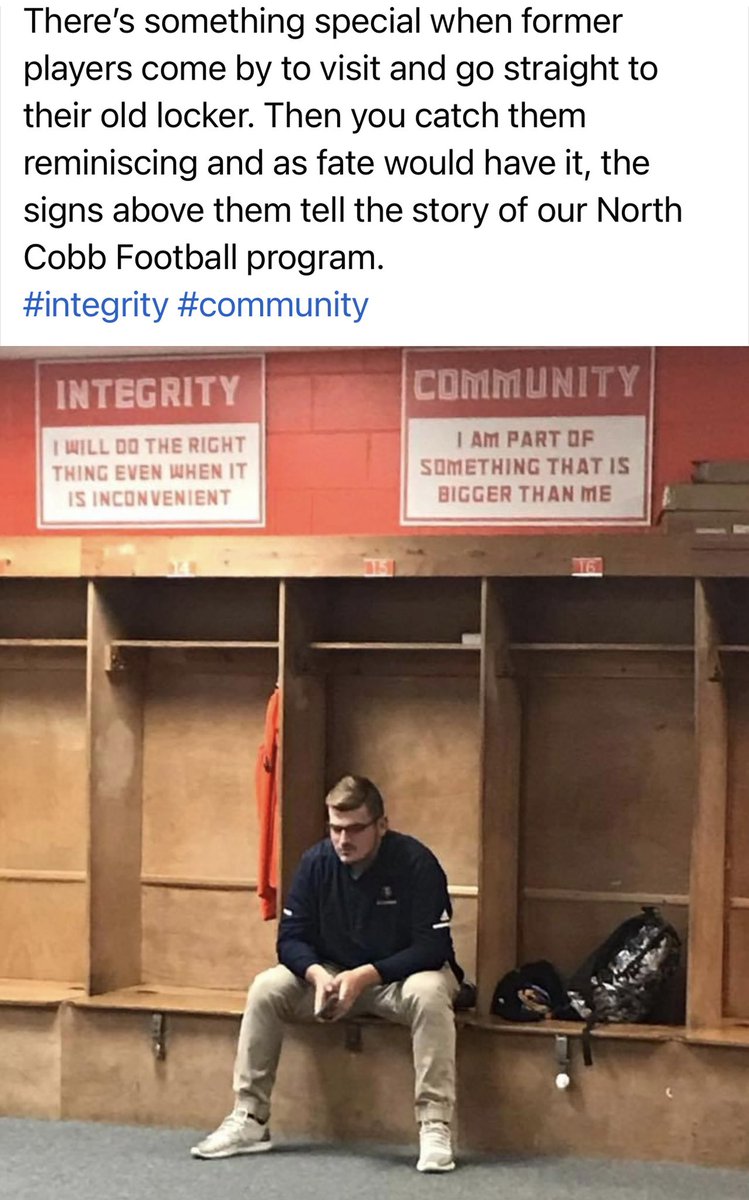 northcobbOLine's tweet photo. Still stands true. @NCWarriorsFB #culturewins #theyalwayscomehome https://t.co/1pMuj4Qy4W