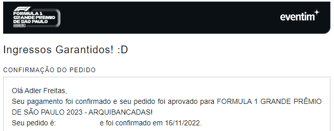 AEEEEEEEEEEEE #F1 Interlagos 2023 estarei lá!!!!