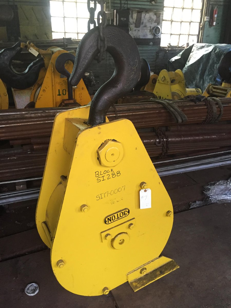 gwbeckerinc's tweet photo. EXTRA! EXTRA! Read all about it!
We have the surplus items for you! Fill out a contact form or give us a call with any questions! https://t.co/Pvbm2Lxiv4
#GWBI #GWBIcranes #surplus #used #surplusitems #cranes #blocks #loadblocks #liftingsolutions #heavylifting #manufacturing https://t.co/3kIxnLBUUT