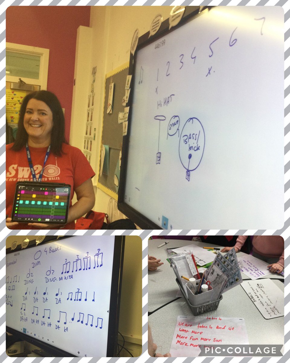 Da iawn Dosbarth 10. Today you were creative individuals in creating your own song to a cool beat 👏🎧👏<a href="/MrsCLewis95/">Mrs C Lewis</a> <a href="/misssparry95/">Miss S Parry</a> <a href="/garntegprimary/">Garnteg Primary</a> <a href="/SW20Chat/">Chat n Choons 🎧🎵🎤</a> <a href="/singergise1/">Singergise</a>