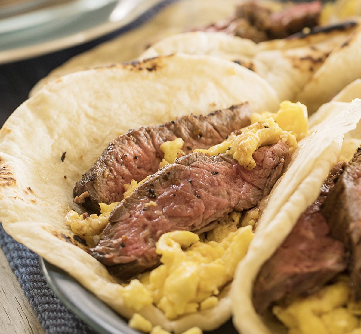 Steak Fajita Breakfast Tacos ... want one?

📸 <a href="/BeefLovingTX/">Beef Loving Texans</a> | #Breakfast