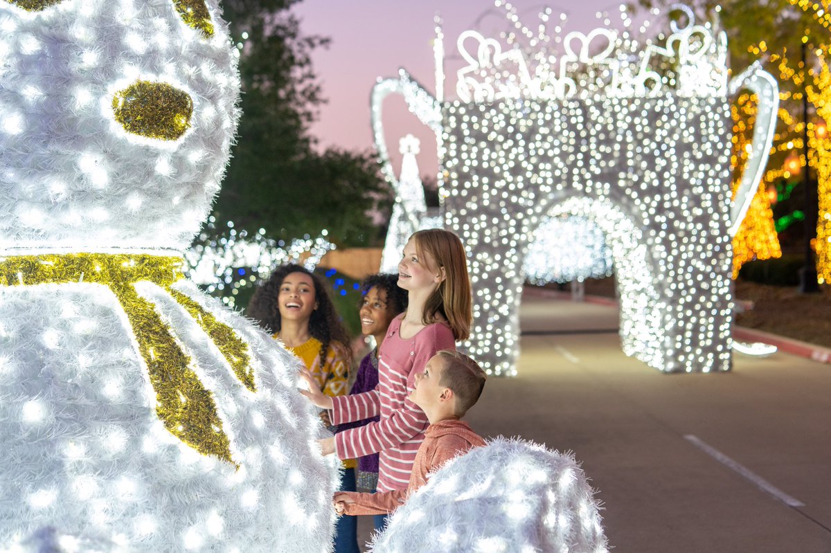 Experience a wonder of holiday magic at our outdoor walkthrough attraction, Merry &amp; Light, featuring over 400,000 twinkling lights and dozens of festive photo-ops. 

Save 50% off tickets with the code SOCIAL. Valid 11/28-12/1, 12/5-12/8,12/12-12/15. 

ChristmasAtGaylordTexan.com