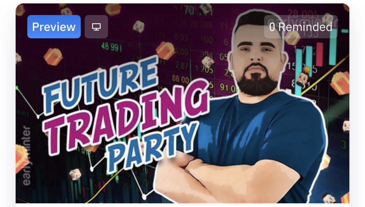 EarlyMinter's tweet photo. Guys We need your help today to make this stream on @binance live epic. 

Be there and support @isiqat. The team convinced (bribed) him to do a futures trading stream. Make sure to set your reminders. https://t.co/Py8qxaqKKk
