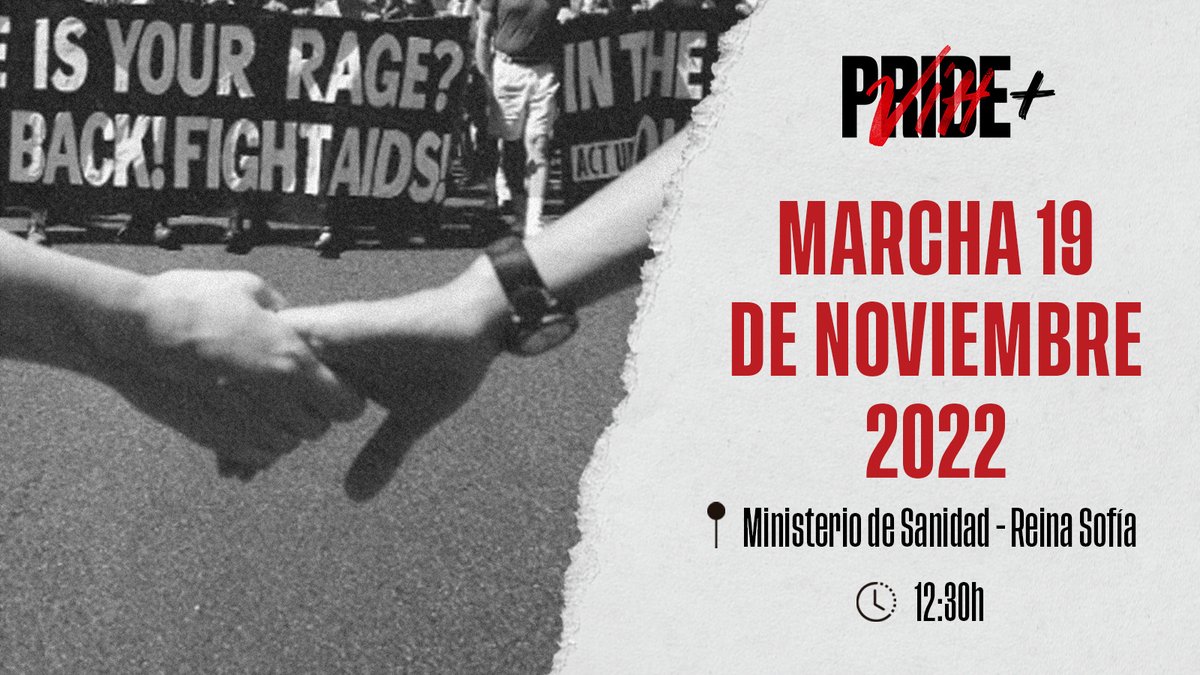 FPedroZerolo's tweet photo. Nos sumamos a la Marcha Positiva contra el estigma del VIH y Sida.

#MarchaPosithiva apostamos por acabar con el estigma asociado al #VIH y #SIDA de una vez por todas. ¡Os esperamos!

📍 Ministerio de Sanidad - Reina Sofía
📅 19 noviembre
⏰ 12:30 horas

#PridePositivo https://t.co/U9z6jn0ZHX