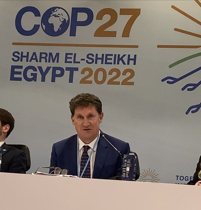 EamonRyan's tweet photo. If we keep trying to solve the problem of oil and gas on the demand side - pointing the finger at consumers - it won’t work. We have to start with the source of the problem - which is why #boag is so important. It shapes the narrative towards this change. @Cop27IRL https://t.co/elTFAQQJeW
