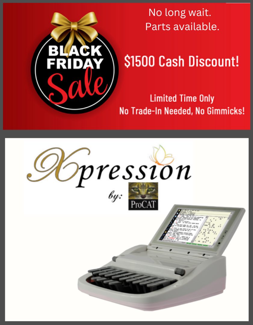 TheProCAT's tweet image. Black Friday starts now! Contact sales@procat.com or visit procat.com