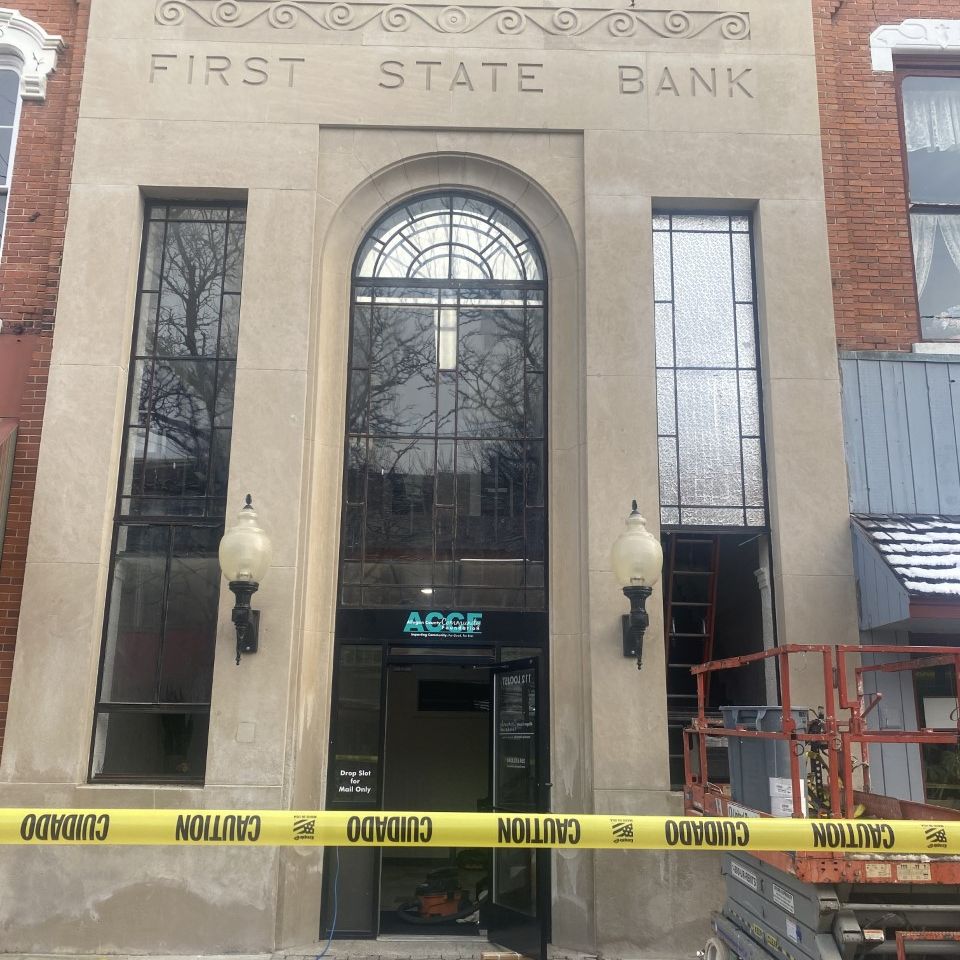 Building Update: We are getting new windows! Thank you to our wonderful Locust Street neighbors who are patient with our construction.
