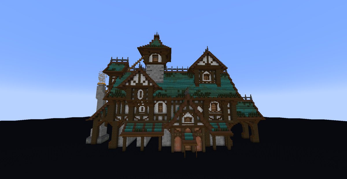 house 8/10 Build on @keystone_builds #Minecraft #Minecraftbuilds #minecraft建築コミュ