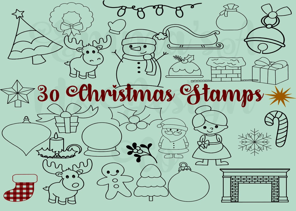 EmmaArt76030888's tweet photo. Excited to share the latest addition to my #etsy shop: Christmas Procreate Stamp Set, Christmas Procreate Brushes For IPad, Procreate Winter Stamp Set,#birthday #christmas #digitalstamps #stampbundle #procreatedownload #procreatebundle https://t.co/gbQizvu4YT https://t.co/W8gNQpw4la