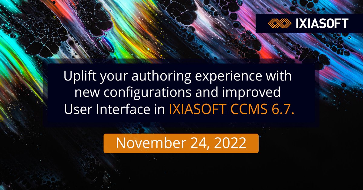 MadCap IXIA CCMS tweet media