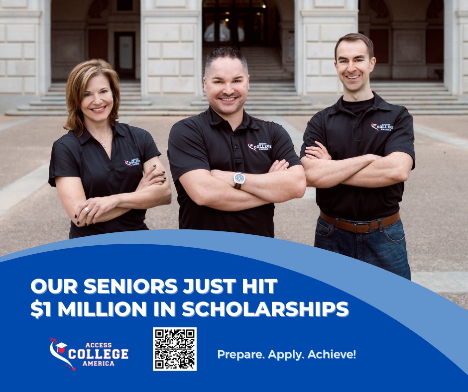 Cover. 👏🏼Every. 👏🏼Base. 👏🏼
Congratulations on receiving those early awards, seniors! A result of having a balanced college list, time management over the summer, submitting early then pivoting to the scholarship essays. 🔥 #College #CollegeConsultant #CollegePrep #CollegeAdvisor