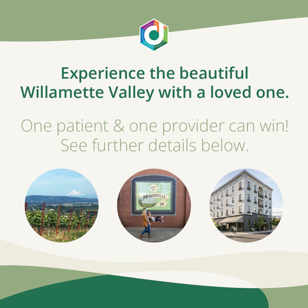 DutchTestLab's tweet image. During 10 Days of DUTCH, patients and providers can enter to win a trip for two to the beautiful Willamette Valley!

Click the link below to enter!

dutchtest.com/ten-days-of-du…

#DUTCHTest #ProfoundlyChanged #TenDaysOfDUTCH #Giveaway #HormoneTesting