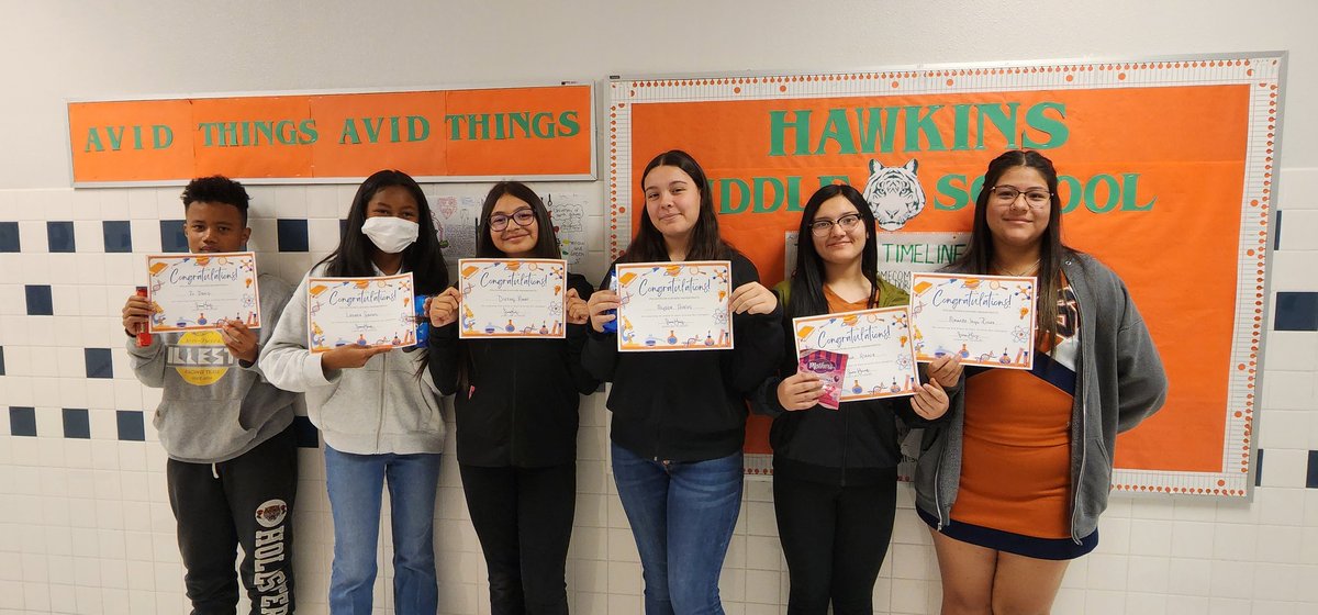 Super proud of my AVID kiddos! Here are some of the Science Fair campus winners going on to District!  #AVIDCavs #AVID4Possibility @AVID4College @Hernando_MS  @LRocha_HMS @RNava_HMS @ENFlores_HMS @bahia_HMS @SGuereque_HMS