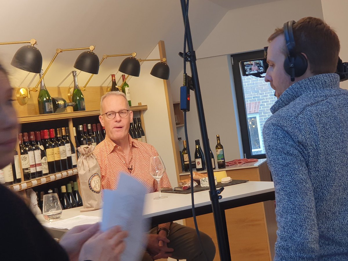 Away from the London rain we fixed up a sunny Sud de France spot inside <a href="/mother_vine/">Mother Vine</a> <a href="/Pavilion_Road/">Pavilion Road</a>  Shhhh secret filming of <a href="/timatkin/">Tim Atkin</a> and #LeTop100 #occitanie best wines.  Films coming soon. Keep you all posted!