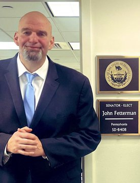 mmpadellan's tweet photo. This guy cleans up pretty good.

Congrats, Senator-Elect Fetterman. https://t.co/LOWkNgY7Rq