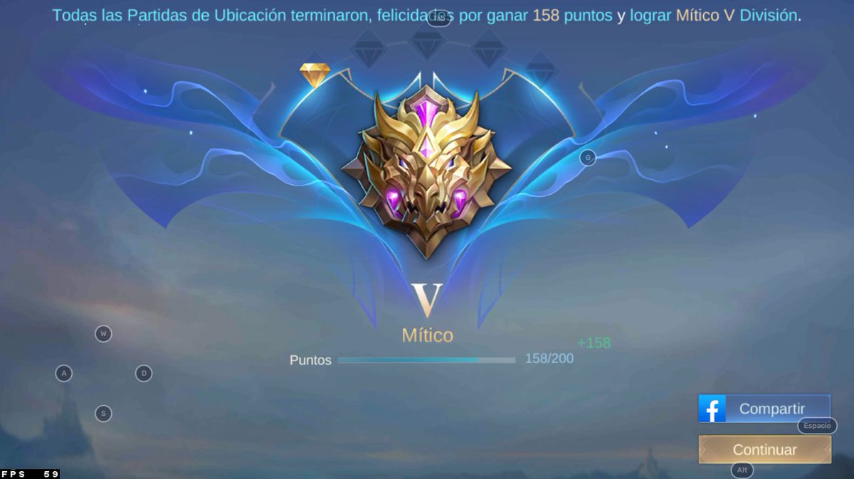 SirXavio's tweet photo. Os anuncio que he llegado a Mítico en Mobile Legends, tenia un poco abandonado este juego pero después del verano empecé a jugar más a menudo y hasta aquí he llegado 😎 Seguimos https://t.co/rHrnIlTEOp