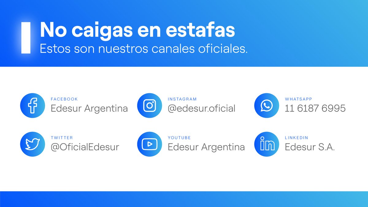 Edesur Argentina tweet media