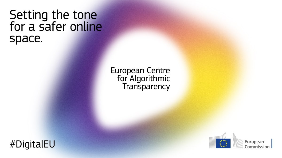 stephen_quest's tweet photo. At @EU_ScienceHub we are building capabilities to open up the "black box" of algorithms driving💻the largest online platforms.
 
Today we launch the 🇪🇺Centre for Algorithmic Transparency to design practical methodologies for a safer online🌍
 
👉https://t.co/nKmNBBUmPw
#DigitalEU https://t.co/42lCwNB3pr