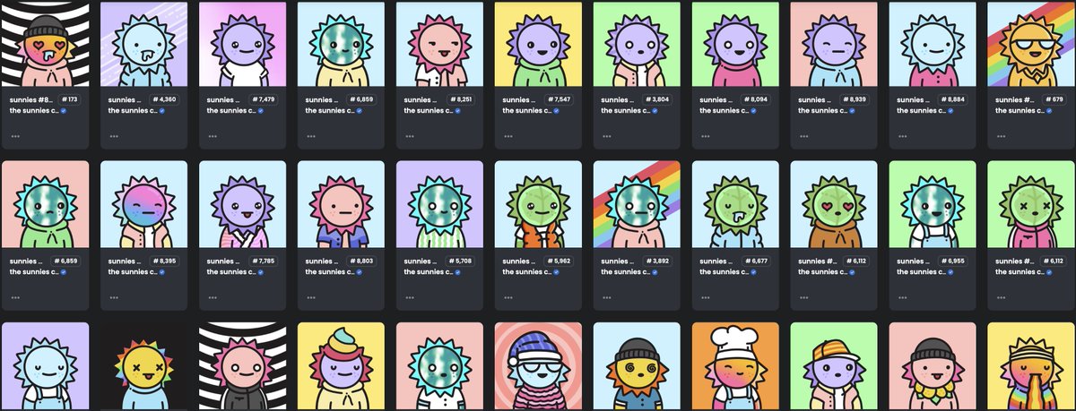 My plan to raise @TheSunniesNFT floor is picking up speed, but I might be addicted...so I should probably give one away. 😂

If you don’t yet have any, drop your wallet ⬇️

(𝙋𝙎. 𝙞𝙛 𝙮𝙤𝙪 𝘿𝙊 𝙝𝙖𝙫𝙚 𝙎𝙪𝙣𝙣𝙞𝙚𝙨, 𝙟𝙤𝙞𝙣 𝙩𝙝𝙚 #𝙎𝙪𝙣𝙣𝙞𝙚𝙨𝘿𝙚𝙡𝙞𝙨𝙩𝙋𝙖𝙧𝙩𝙮)