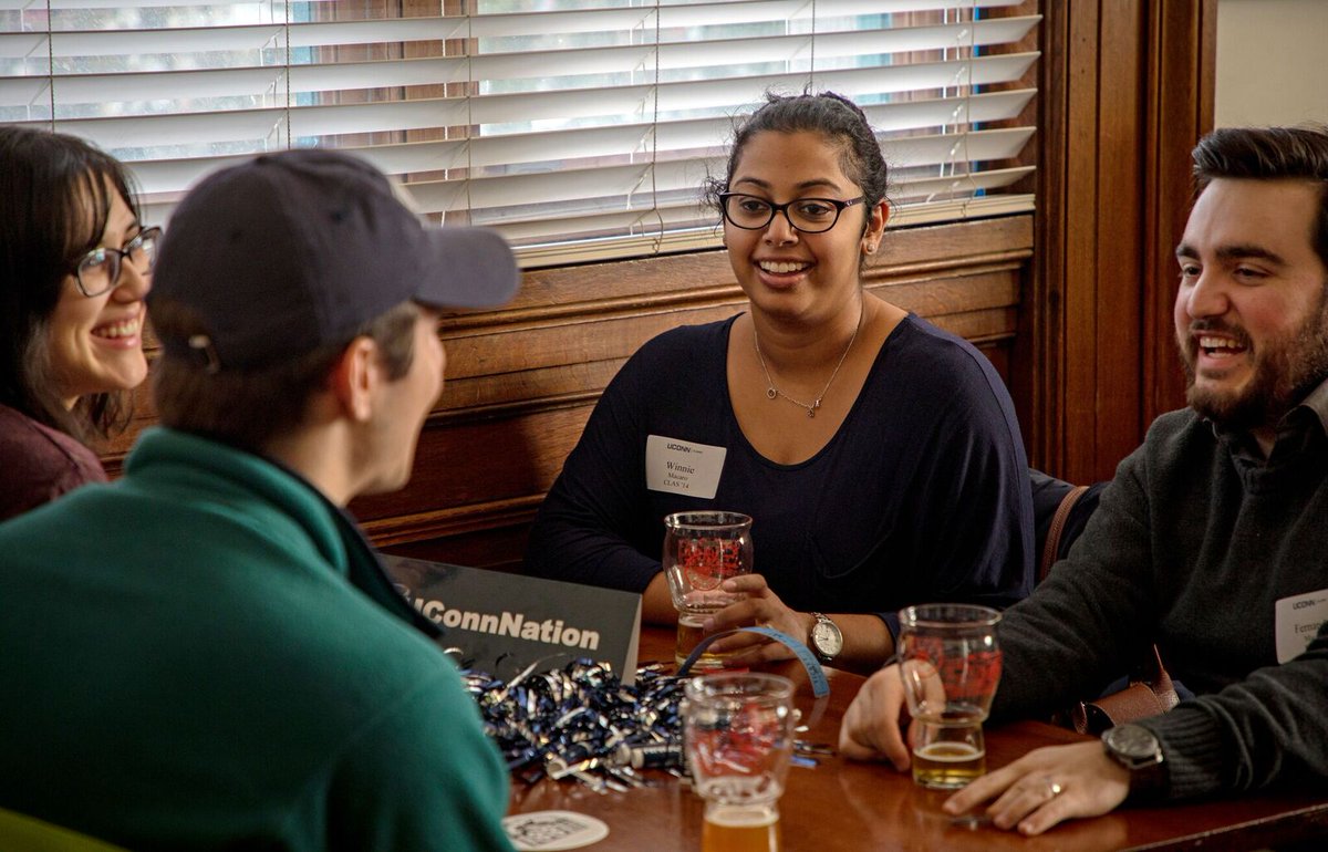 UConnSocialWork's tweet photo. Last call to register for the New Haven Regional Alumni Reception tonight at 80 Proof in New Haven! Online registration closes at 4 PM but we're accepting walk-in registrations. Check out the link for information regarding parking &amp; dress code: https://t.co/7tAw4Iz1hX https://t.co/SQPXYa4Nt7