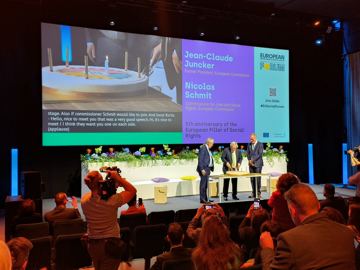 euratex_eu's tweet image. EURATEX Board Member, 
@Barbara
 Cimmino, talking about the Pack for Skills, YamApp and sustainability at the European Employment and Social Rights Forum and visiting Brussels today. 

#textileskills&amp;amp;innovation 
@EU_Social