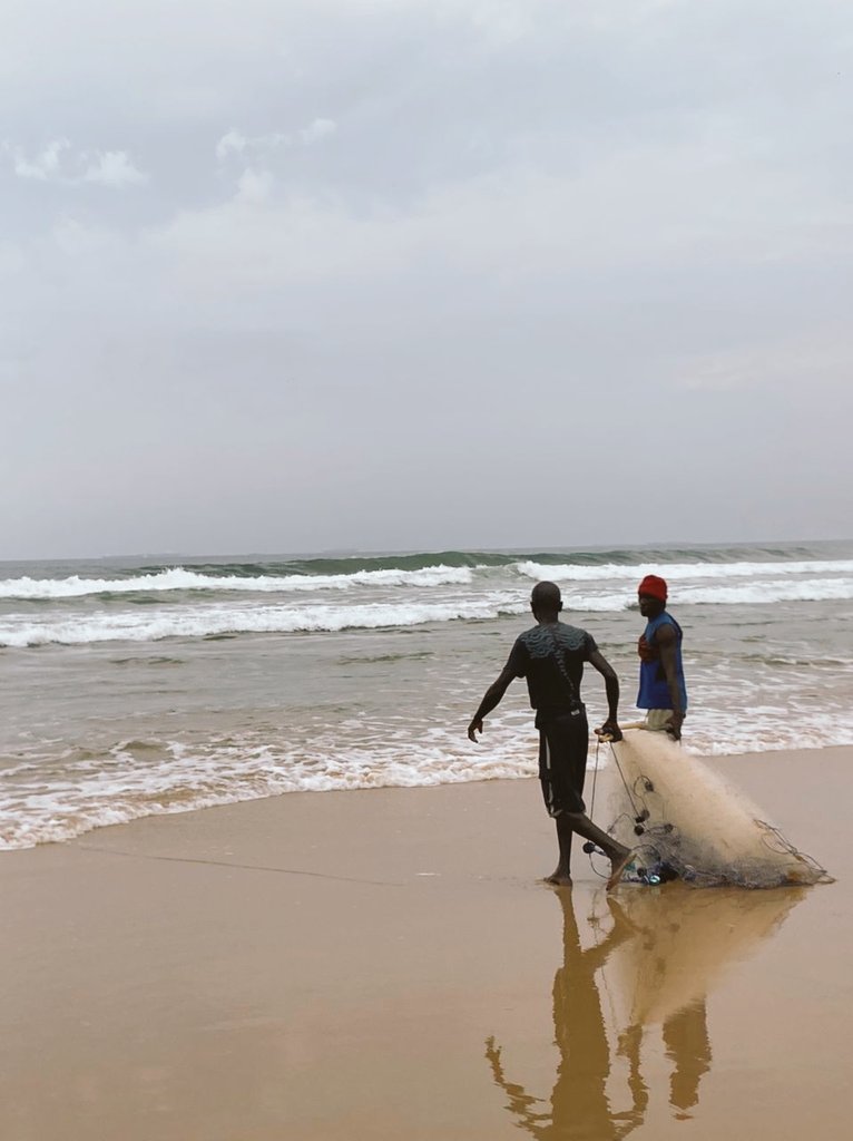 riteonthebeach's tweet photo. Pictures from different POVs of our volunteers, while they were on the 12.9km hike from tarkwabay to ilashe. #ROTBF #plasticpollution #riteonthebeach #rotbf2022 #ClimateAction #climate https://t.co/Hc92vwEPwM