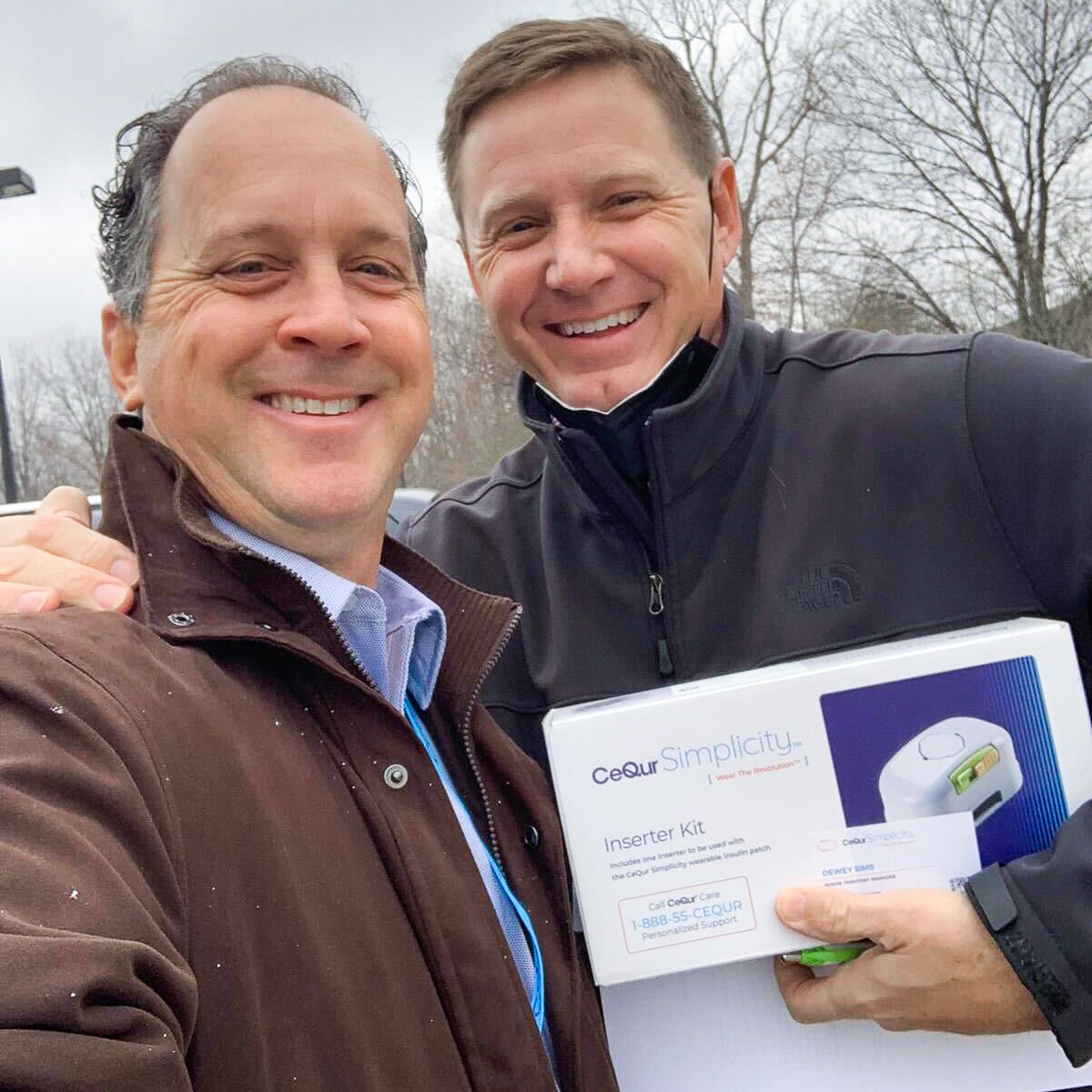 CeQur's tweet photo. Through rain, sleet, or snow❄️ The revolution is growing in The Motor City! Thrilled to be able to share our revolutionary patch, that delivers injection-free mealtime insulin, with HCPs in Michigan.
#cequr #diabetes #diabetesmanagement #insulinpatch #diabetesawareness https://t.co/tGM78nn2Yu