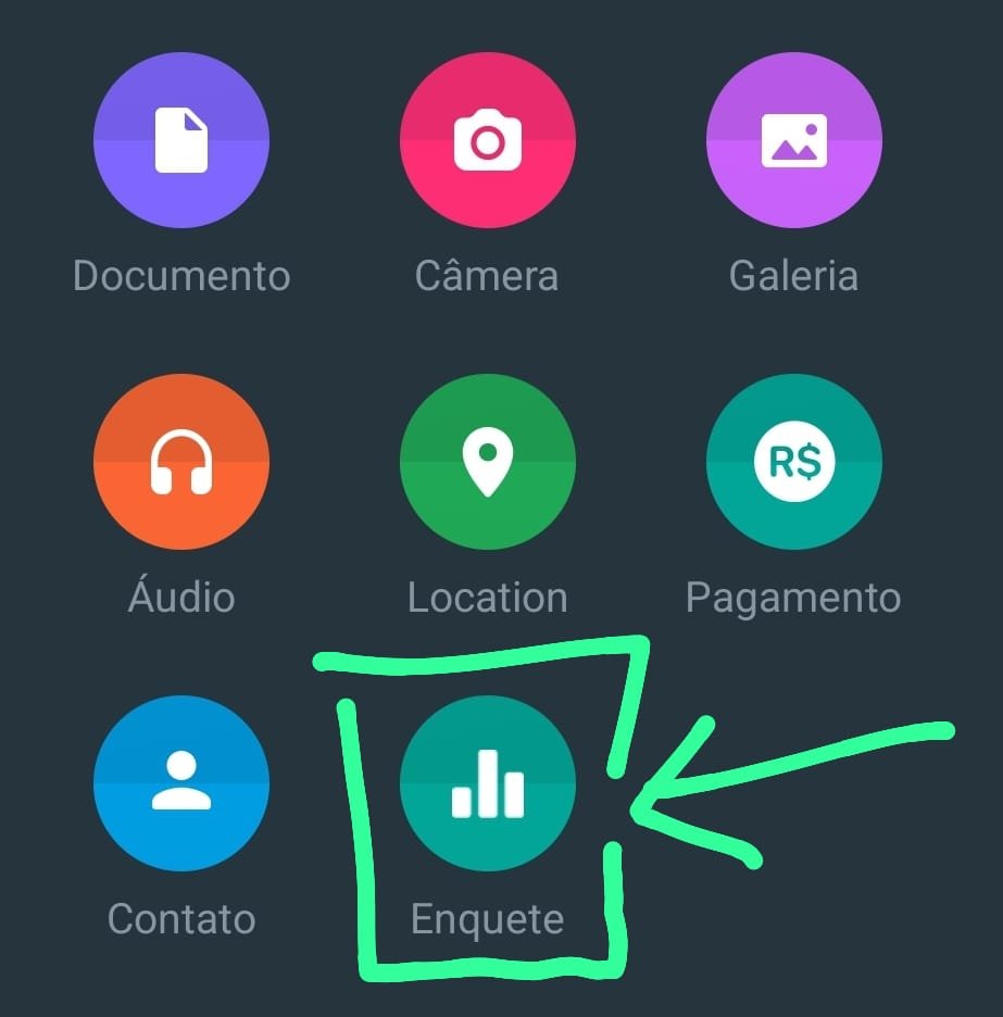 Agora temos enquete nos grupos de WhatsApp