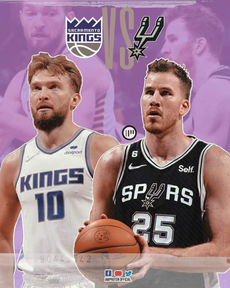 iamproton_ph's tweet photo. SAN ANTONIO SPURS VS SACRAMENTO KINGS

🗓 NOVEMBER 18
🕰 11:00 AM PHT 🇵🇭
🕋 GOLDEN 1 CENTER

LIKE AND FOLLOW MY FACEBOOK AND TWITTER 👍🏻

SUBSCRIBE TO MY YOUTUBE CHANNEL
https://t.co/nqhs6kYAsT

#iamproton #Porvida #SacramentoProud https://t.co/v1FizZifqM