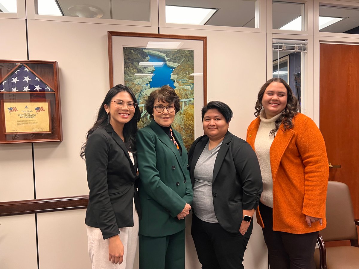 Thank you <a href="/SenJackyRosen/">Senator Jacky Rosen</a> for meeting with us and your continued support for DACA, undocumented individuals, and  legislation for permanent protection #HomeisHere #ForOurFamilies