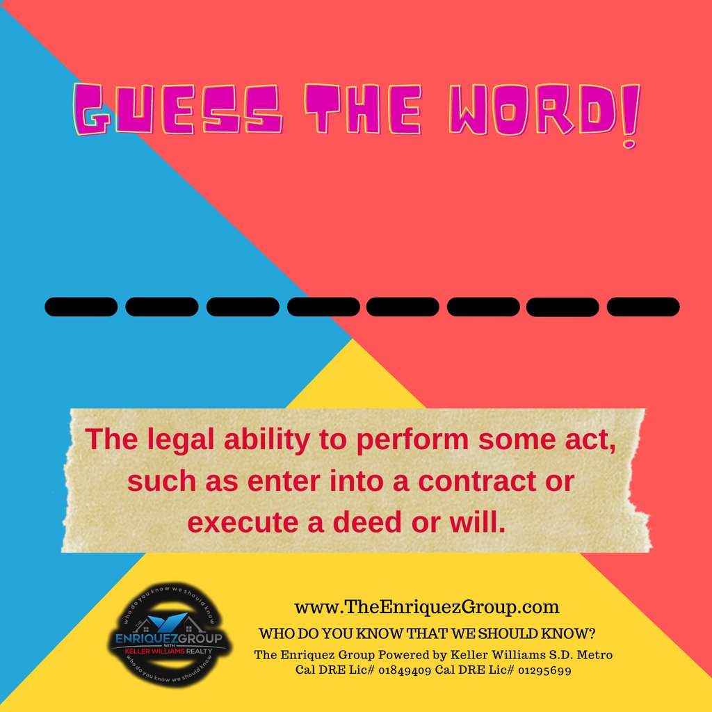 VinnieSD's tweet photo. Guess the word for the day and type it in the comments.
Don't forget to check out our website: https://t.co/BsxNlEZA1F
#GamedayWednesday
#socal #sandiegoliving #sosandiego
#property #realestatelife #househunting https://t.co/YxZ6Lfg96v