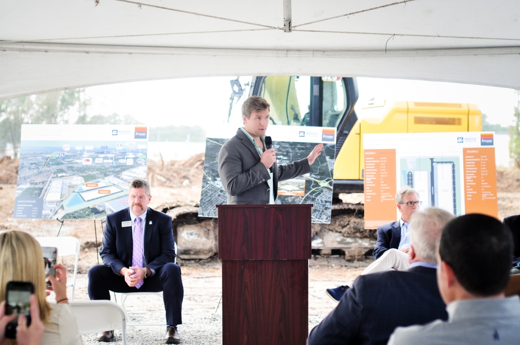 No better way to celebrate Warehouse Wednesday than the ground breaking of Dorchester Commerce Center!

A round of applause for Foundry Commercial, Dorchester County, Edifice, Seamon Whiteside, Merriman Schmitt, and the elected officials who all made this possible.