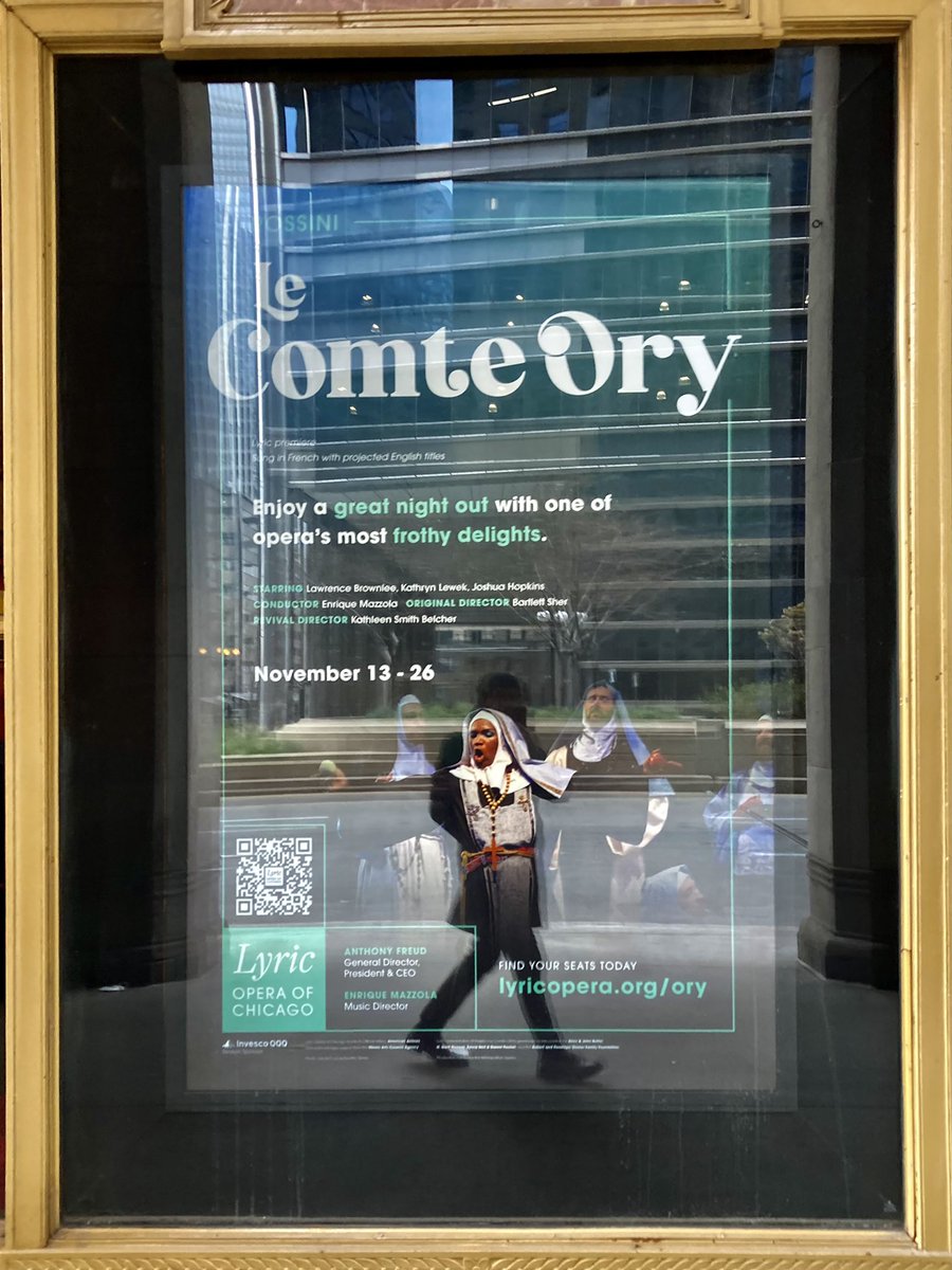 EnriqueMazzola's tweet photo. At @LyricOpera we have #LeComteOry n.2 today! After a fabulous opening, let’s have this Wednesday afternoon #matinee with #Rossini 🤗👶🏻😁😜
.
.
.
.
.
#likechicago #onlinechicago #chicagolife #chicagocity #chicagoland #windycity #chicagoartist #thingstodoinchicago @PSMusicBerlin https://t.co/5ymo8DwyYf