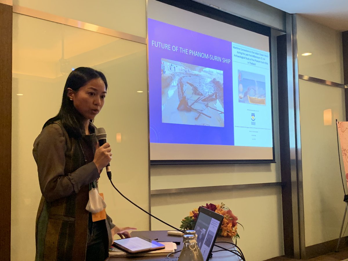 SarahWardAU's tweet photo. Pook Komoot opened #IPPA22 session 56 by asking: is a common future common? Envisioning changes in the way #MaritimeHeritage is perceived in #Asia, she explored the need for foresight and future literacy in the maritime cultural heritage sector... (2/9)
https://t.co/HkXUJ2TSuC https://t.co/RSo8gA779A