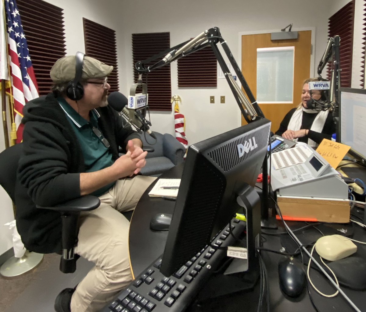 CapitalAleHouse's tweet photo. Talking turkey on air with our very own Chef Jacquie and @Richardmckann on @NewsradioWRVA. Listen to it on Saturday on 1140 AM or 96.1 FM. #capale https://t.co/dl4bdREuTS