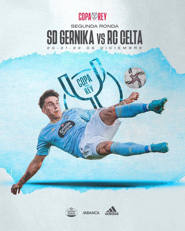 Copa Rey 2022 - 2023 | 2º Ronda |SD Gernika Club  0-3 RC Celta  Fhsv4OwWIAYFlhj?format=jpg&name=900x900