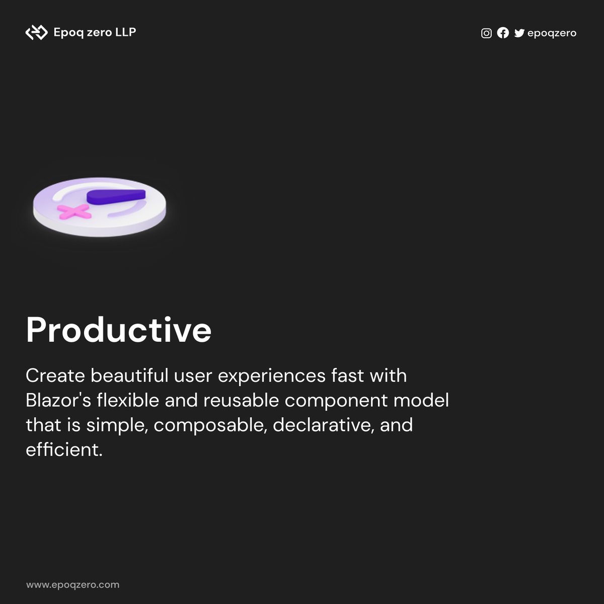 epoqzero's tweet photo. What's behind the hype for Blazor?
Blazor is a new client-side UI framework from the https://t.co/y7O4mm4pZW team. Its big selling point is the ability to write rich web UI experiences using HTML, CSS, and C# instead of JavaScript! https://t.co/l1OjuBxIIC