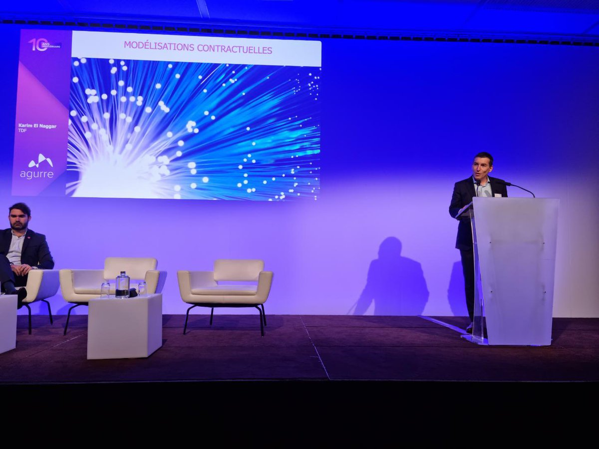 TDF participait aujourd’hui au colloque #Agurre2022. Karim El Naggar, DG de la BU Audiovisuel de TDF, au sujet de la connectivité des ports et aéroports : "TDF propose une offre de solutions de réseaux mobiles privés opérés et montre sa capacité à les déployer en partenariat"