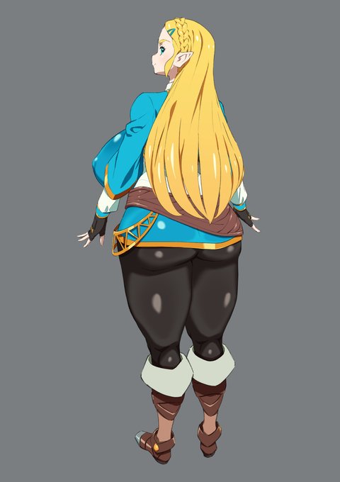 お尻もおっぱいも馬鹿でかい姫様。の尻。
#ゼルダの伝説ブレスオブザワイルド #ゼルダ姫
FANBOXに大きい画像あります。
https://t.co/cFdLGzLWyy 