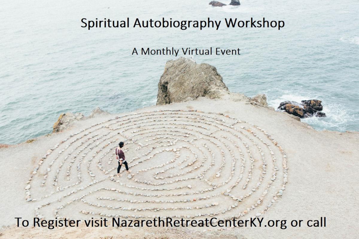 Coming to Nazareth Retreat Center: Spiritual Autobiography Workshop
Individuals will be sent chapters from All My Days to reflect on the different seasons of their lives. Then, the group will meet through zoom and share contemplatively what they have learned.