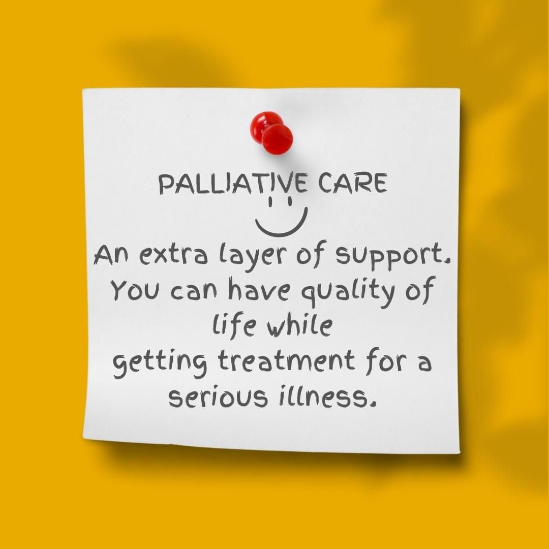 Stanford_PC's tweet photo. Some might mistake palliative care as hospice. However, palliative care  is an extra layer of support that can be an addition to the care one is receiving. https://t.co/Wc9lzHL00E
