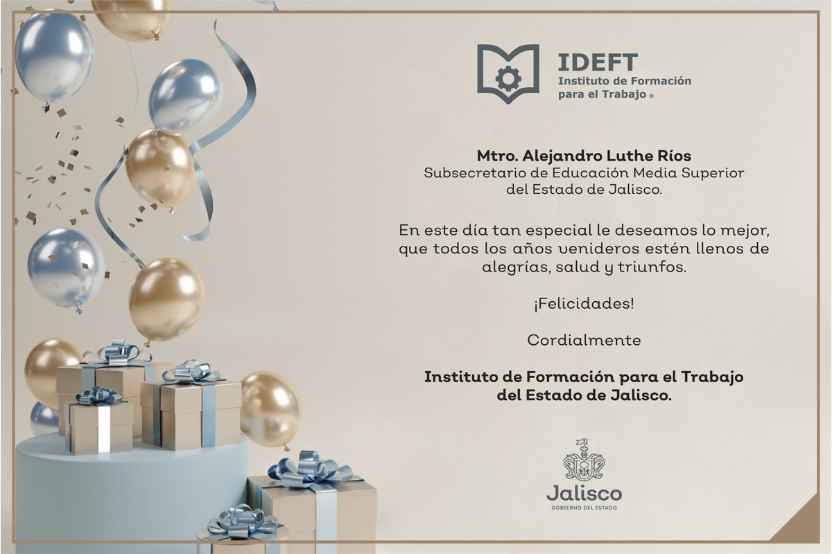IDEFT JALISCO tweet media
