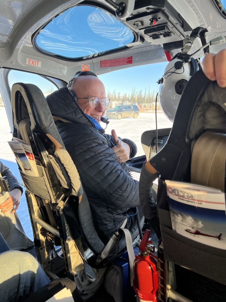 Beauty day for a tour yesterday as AER CEO, Laurie Pushor took in an aerial education of Fort McKay. Thank you to <a href="/FortMcKay/">Fort McKay</a> for the collaboration as we seek continued improvement in health, safety, social responsibility &amp; environment along with responsible energy production.